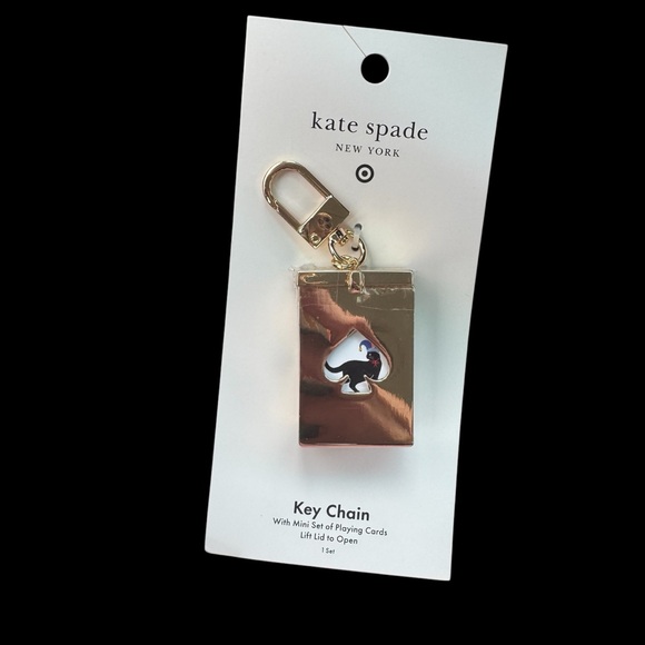 Kate spade x Target mini deck of cards bag charm keychain NWT - Picture 6 of 9